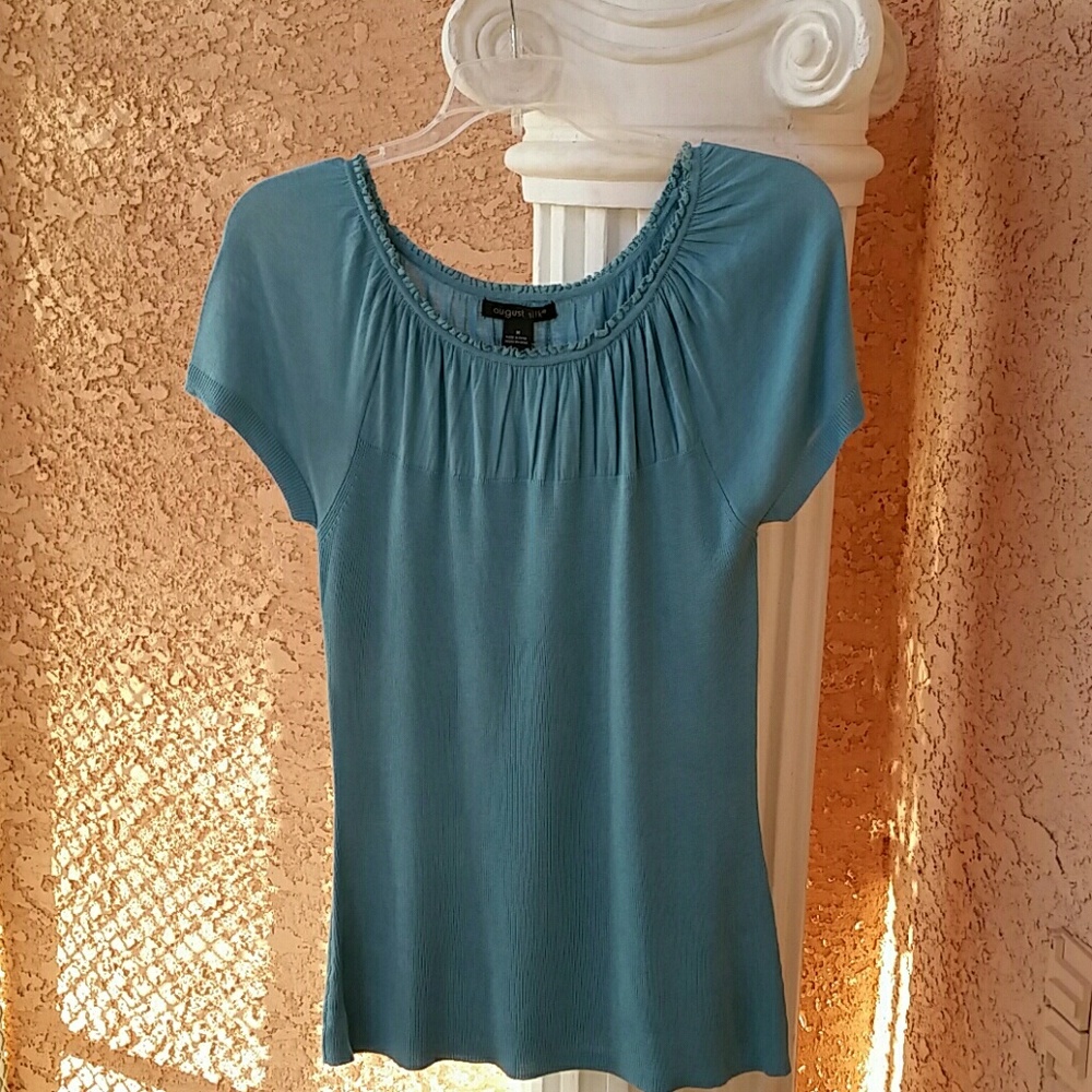 august silk top